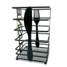 Porta Talher Aco Inox Preto