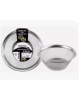 Escorredor Aço Inox Premiun 22 cm