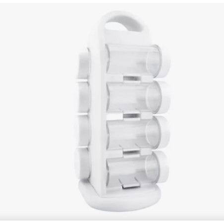 Porta Condimentos C/Base Gir. 8 Potes