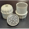 Ralador de Queijo Manual Pazini Branco