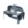 Rechaud Chafing Dish Retangular Tampa Basculante Aço Inox 9,0L