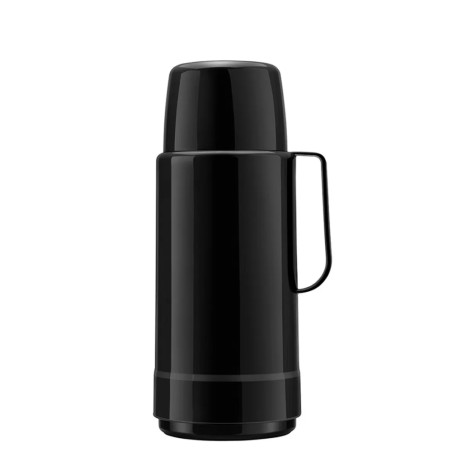 Garrafa Térmica Glt Rolha  Preta 1 LT