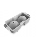 Forma de Gelo Quadrada em Silicone 02 Cavidades