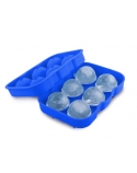 Forma de Gelo em Silicone Esférica 06 Cavidades