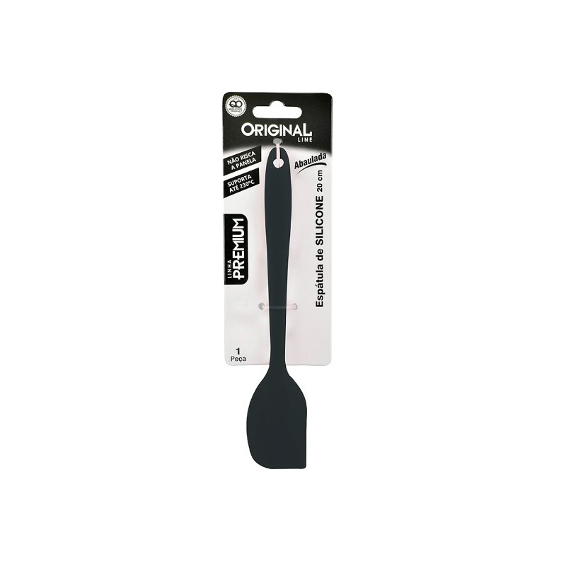 Espátula Reta de Silicone 20 CM