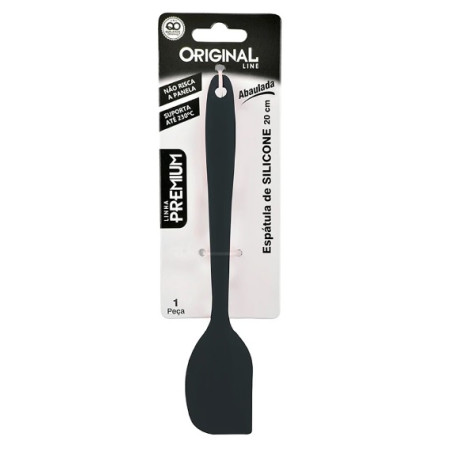 Espátula Reta de Silicone 20 CM
