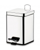Lixeira Inox Quadrada C/ Pedal 06 LTS