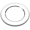 Sousplat Inox Petunia 31,5 CM