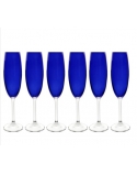 Jogo Taça De Champanhe Gastro Cobalt 220 ML