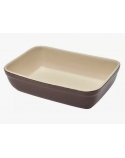 Travessa Refrataria Marrom 38 CM