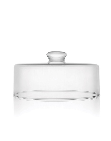 Cúpula de Vidro Reta Ø26,5 x 14cm