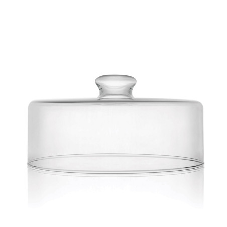 Cúpula de Vidro Reta Ø26,5 x 14cm