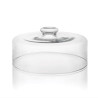 Cúpula de Vidro Reta Ø26,5 x 14cm