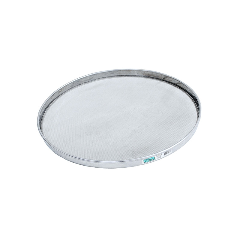 Peneira Arroz Malha Grossa 30 CM Inox