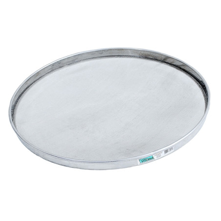 Peneira Arroz Malha Grossa 30 CM Inox