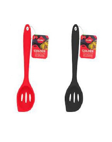 Colher Vazada de Silicone 26.5 cm