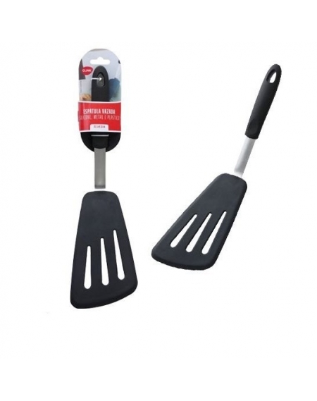 Espátula Vazada Silicone 35.5 cm