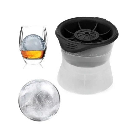 Forma de Gelo em Silicone Esférica