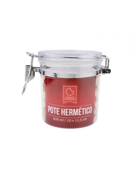Pote Hermetico Plástico 8X10 CM