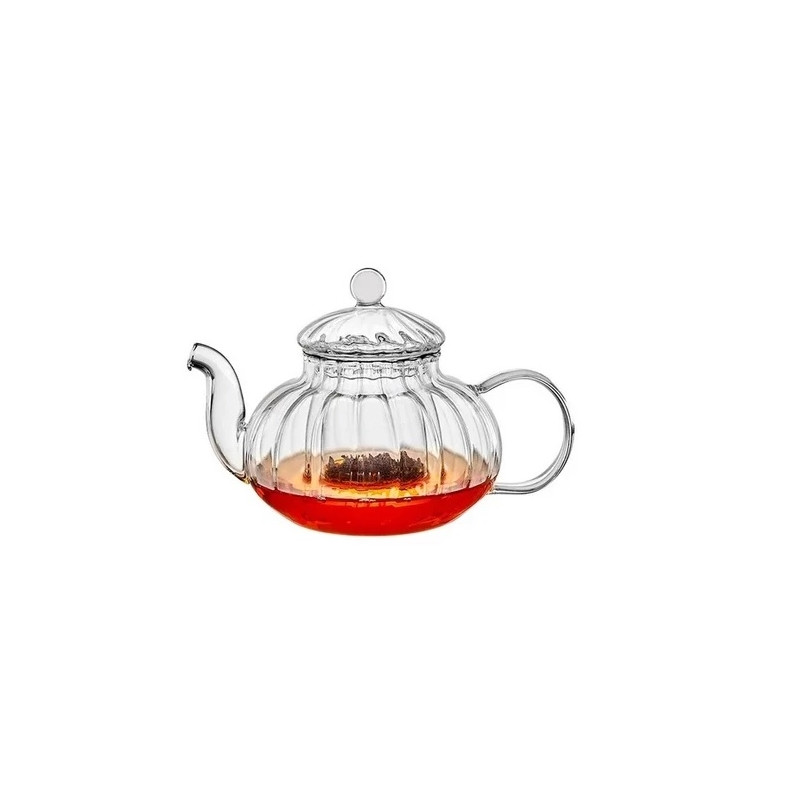 Chaleira de Vidro Com Infusor 600 ML Chaleira de Vidro Com Infusor 600 ML