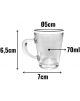 Jogo De Caneca De Cafe Lisa 6 Pcs