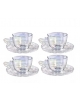 Jogo de Xicara para Café Rainbow 04 pcs