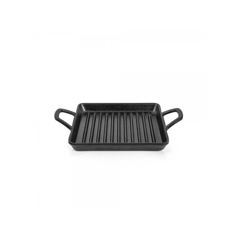 Mini Travessa Grill Quad. C/alça Black 19.3 CM Mini Travessa Grill Quad. C/alça Black 19.3 CM