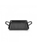 Mini Travessa Grill Quad. C/alça Black 19.3 CM