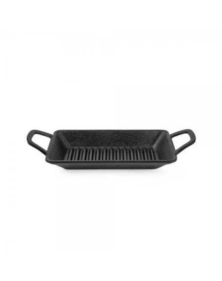 Mini Travessa Grill Ret.C/alça Black 22.5X10 CM