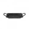 Mini Travessa Grill Ret.C/alça Black 22.5X10 CM