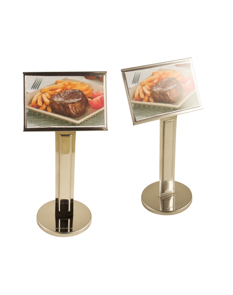 Display De Mesa Inox 13X8X20.5 CM