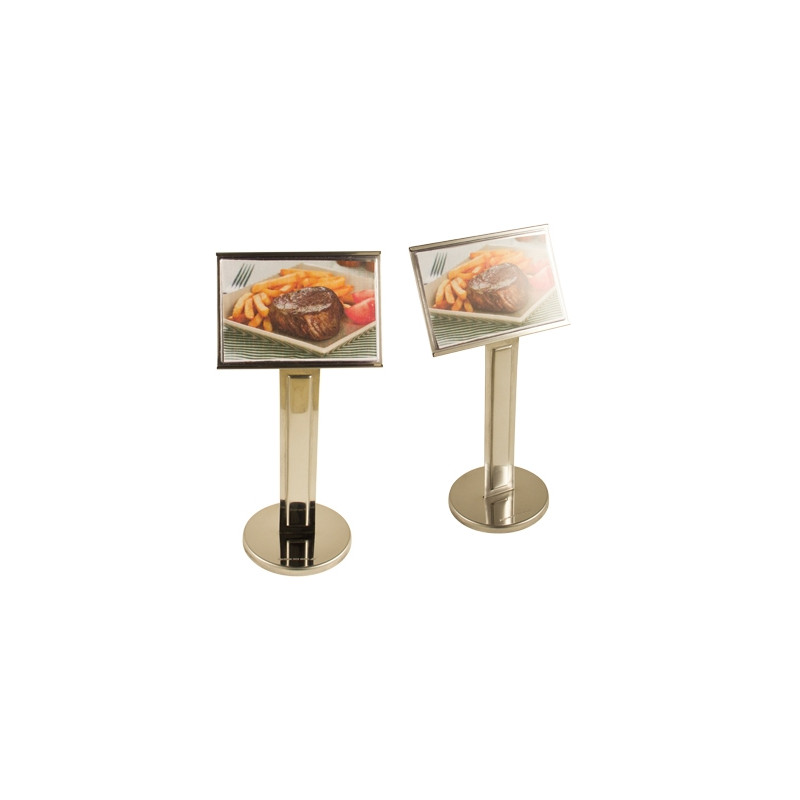 Display De Mesa Inox 13X8X20.5 CM