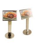Display De Mesa Inox 13X8X20.5 CM
