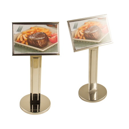 Display De Mesa Inox 13X8X20.5 CM