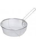 Cesto P/Fritura C/ Alça Inox 22 CM