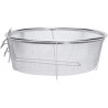 Cesto P/Fritura C/ Alça Inox 22 CM