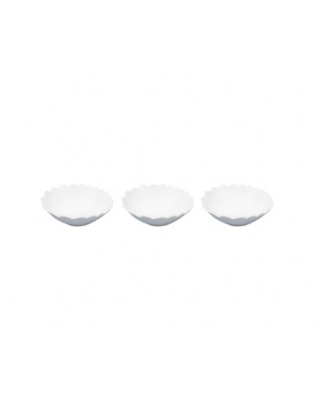 Jogo De Bowls Porcelana 85 ML 03 Pcs
