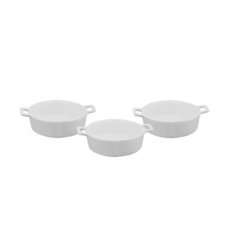 Jogo De Bowls Porcelana 105 ML 03 Pcs
