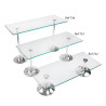 Suporte prateleira com base 50x20x20cm