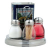 Galheteiro C/ Base Inox 03 PCS
