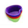 Forma De Silicone Estrela 06 Pcs