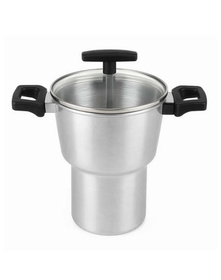 Cuscuzeira Tampa De Vidro 16