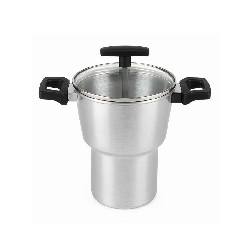 Cuscuzeira Tampa De Vidro 16