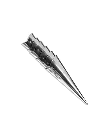 Forminha Canudo Folhado 10X3,5CM