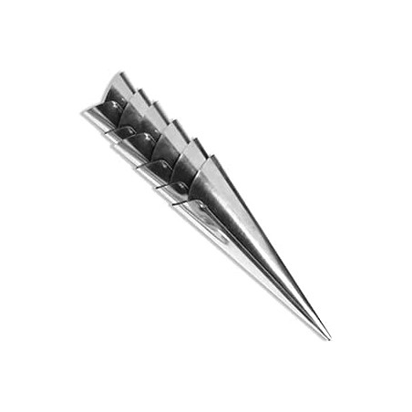 Forminha Canudo Folhado 10X3,5CM