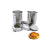 Forminha Quiche N.1 F. Falso 8,2X2,5CM Forminha Quiche N.1 F. Falso 8,2X2,5CM