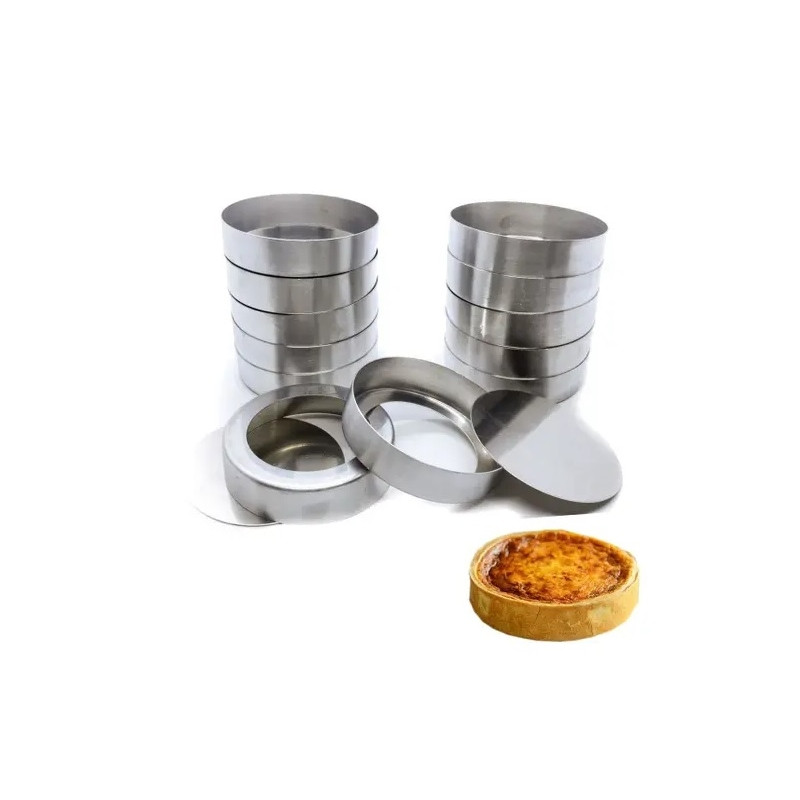 Forminha Quiche N.1 F. Falso 8,2X2,5CM Forminha Quiche N.1 F. Falso 8,2X2,5CM