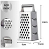 Ralador Aço Inox 4 Faces 1/2