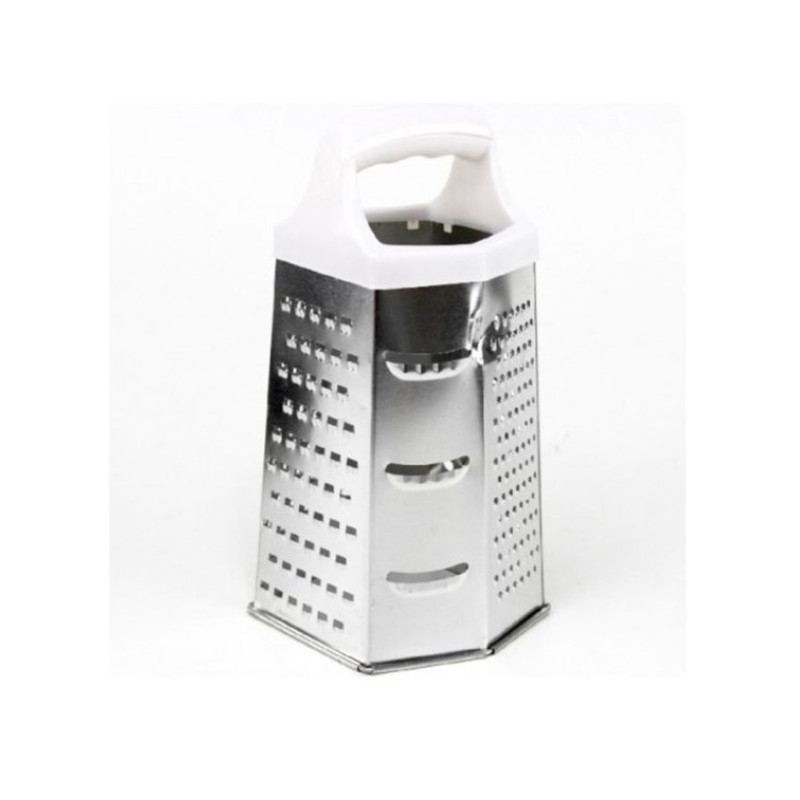 Ralador 6 Faces Inox 23 CM