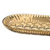 Travessa De Vidro Oval Angelica Ambar